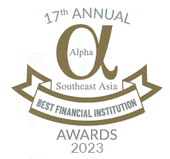 Alpha Southeast Asia best Financial Institution Awards 2021 logo